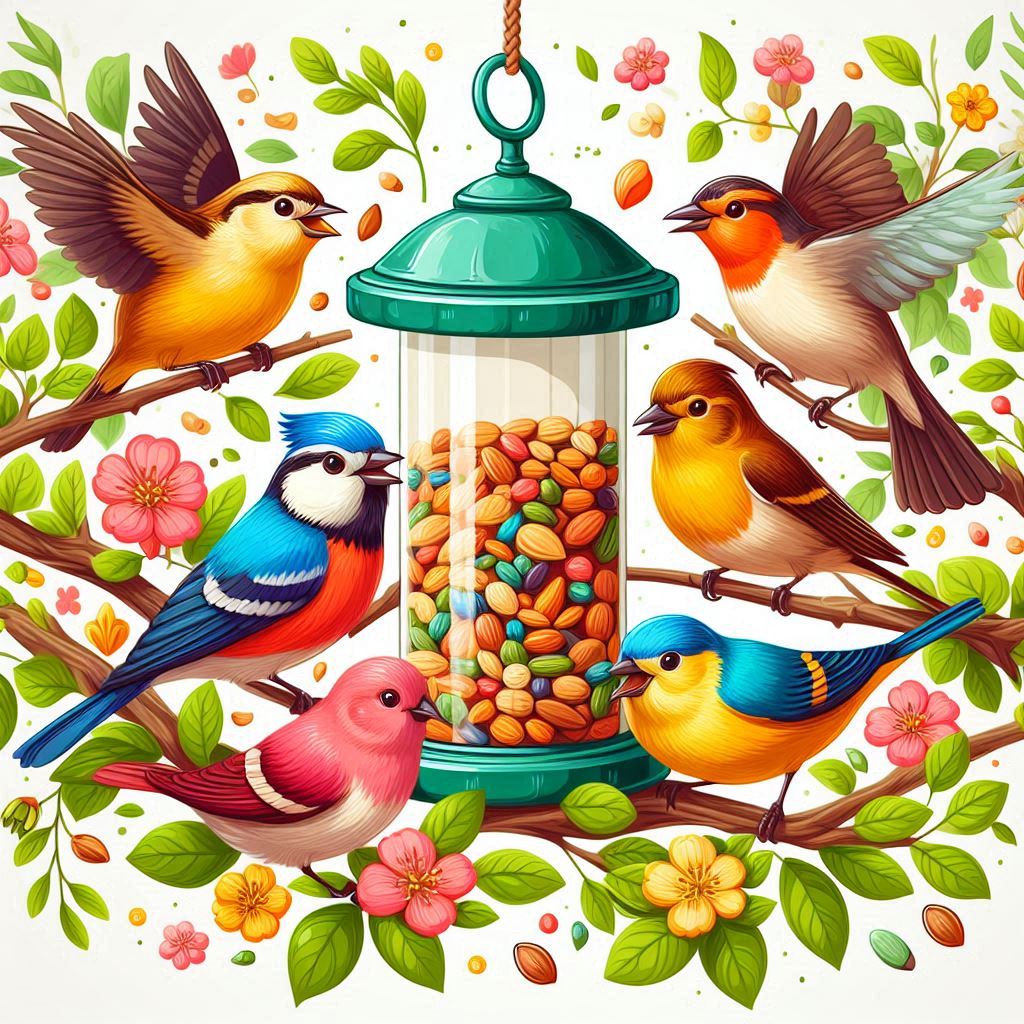 غذای آجیلی پرندگان