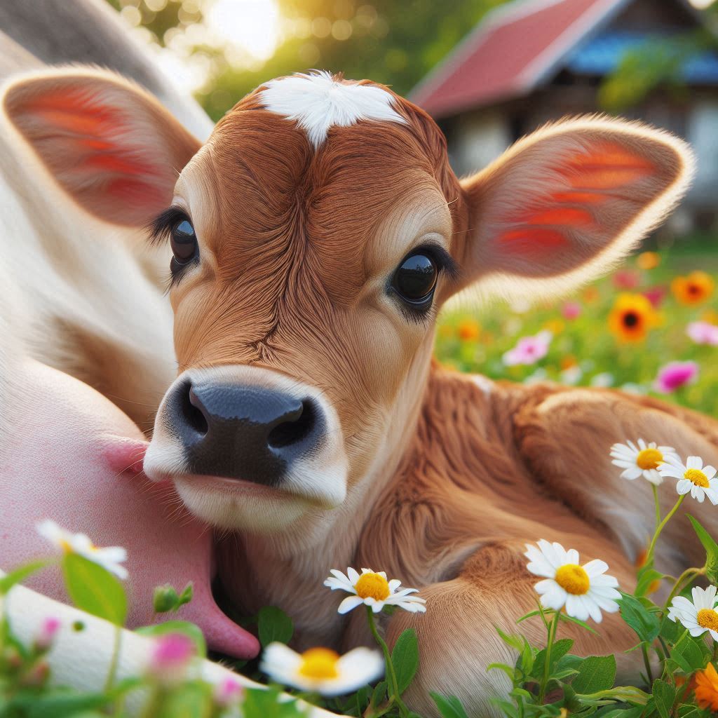 گوساله شیر خوار